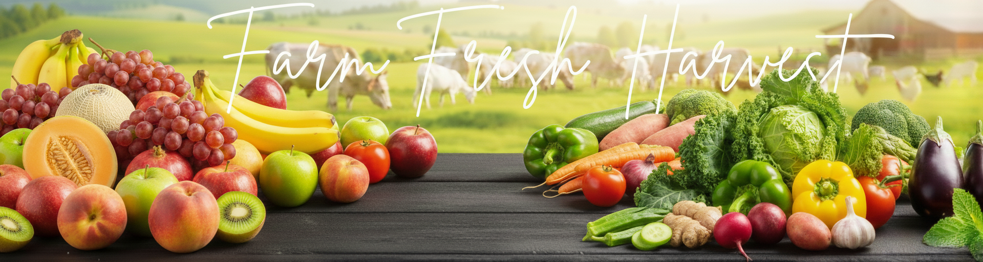 Fresh produce banner