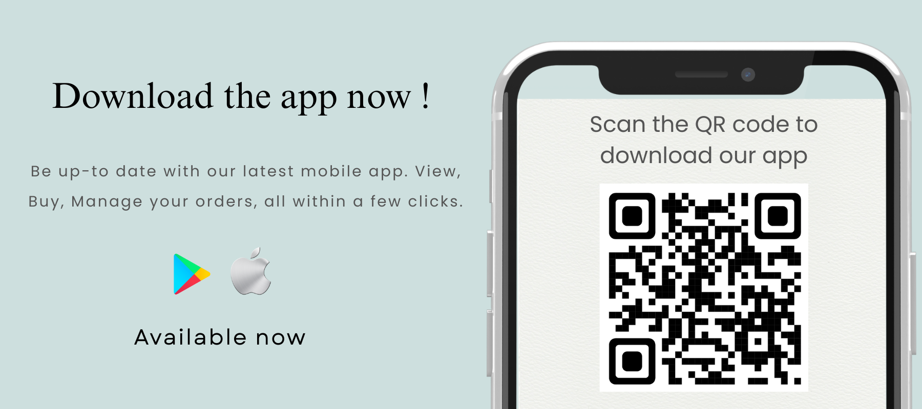 download our app poster